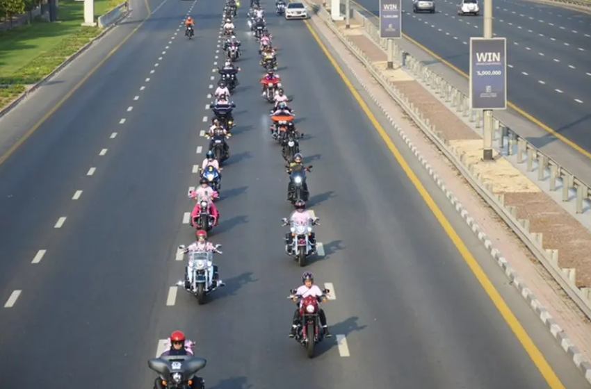 HOG Dubai Chapter Leads “Ride for a Cause” Breast Cancer Awareness Event