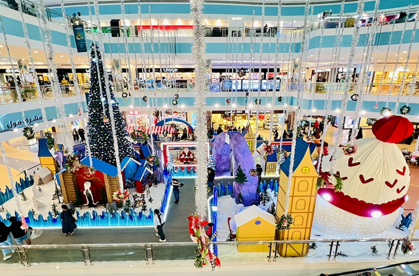  Mushrif Mall Becomes a Winter Landmark with Santa’s Square