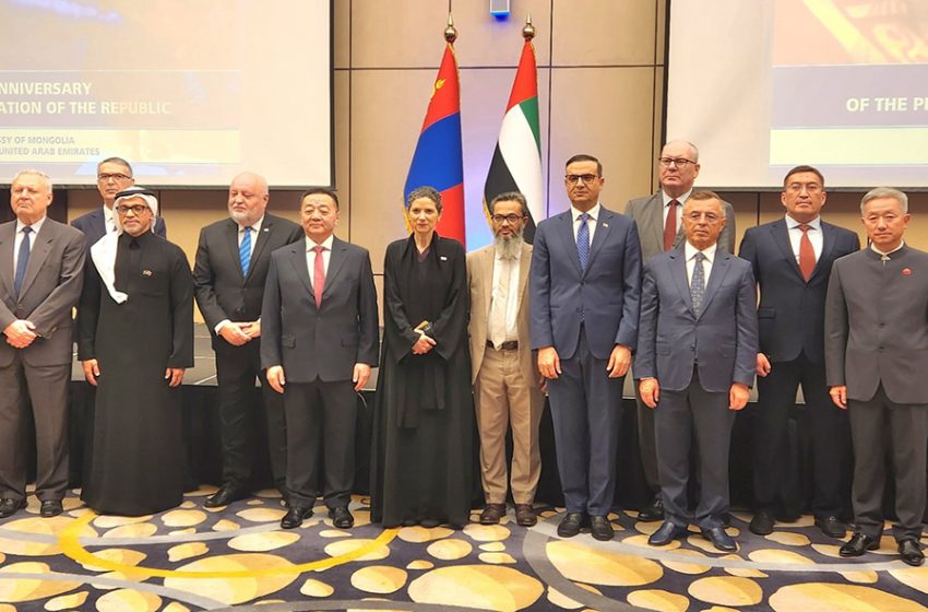  Maha Barakat Attends Mongolia Embassy Reception Marking Republic Day