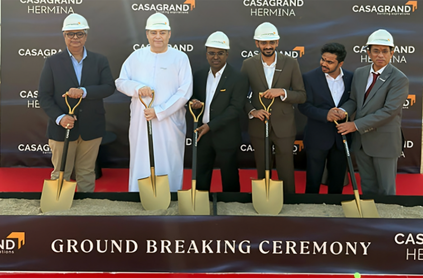  بدء أعمال بناء ” كاسا جراند هيرمينا ” رسميًا في جزر دبي
