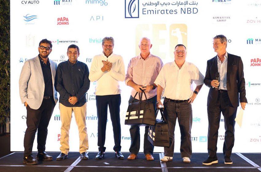  Legendary Kapil Dev Joins Thriwe at Emirates NBD CEO Masters 2026, Elevating the Region’s Most Exclusive Golf & Business Gathering