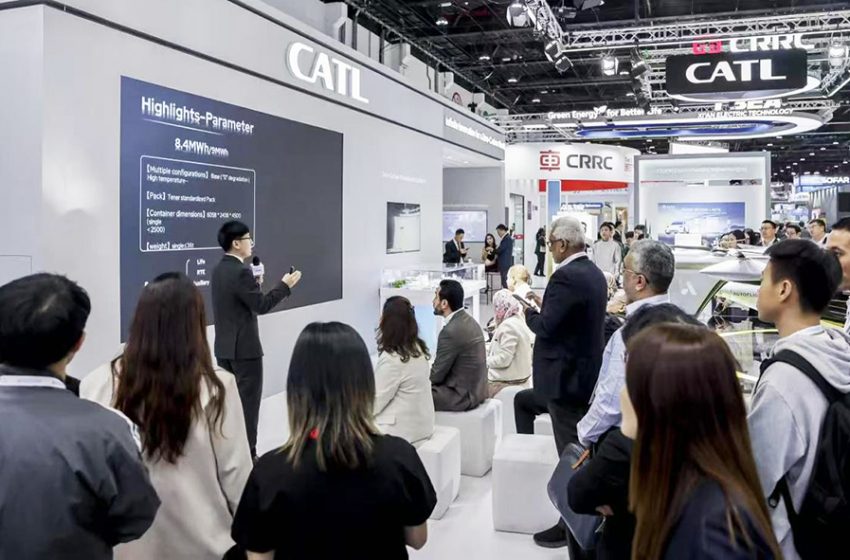  CATL showcases energy storage technologies at WFES 2026 as Middle East advances clean energy transition
