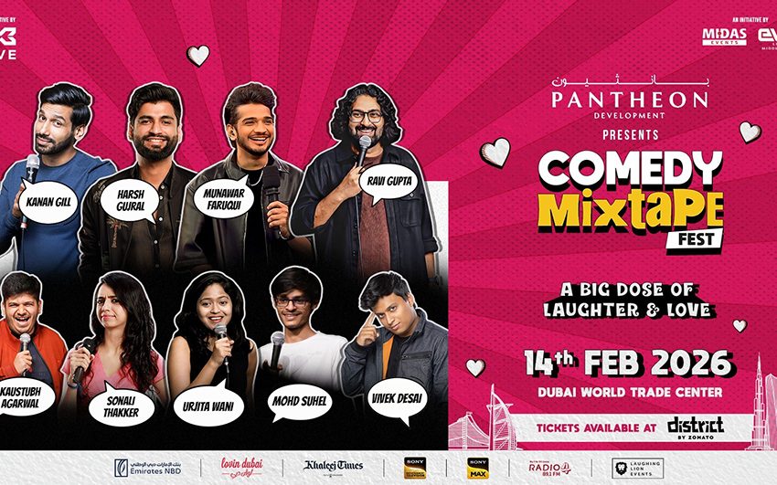  Comedy Mixtape Fest Vol. 2 Set to Return to Dubai This Valentine’s Day