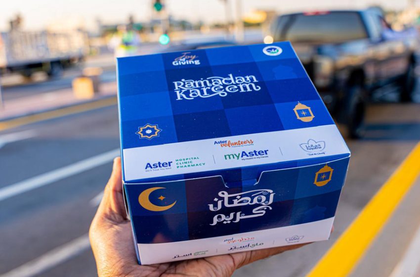  Aster Volunteers ‘Joy of Giving’ Program Distributes 150,000 Iftar Kits to UAE Motorists During Ramadan with Support from Dubai Police; Extends Outreach to Remote Communities