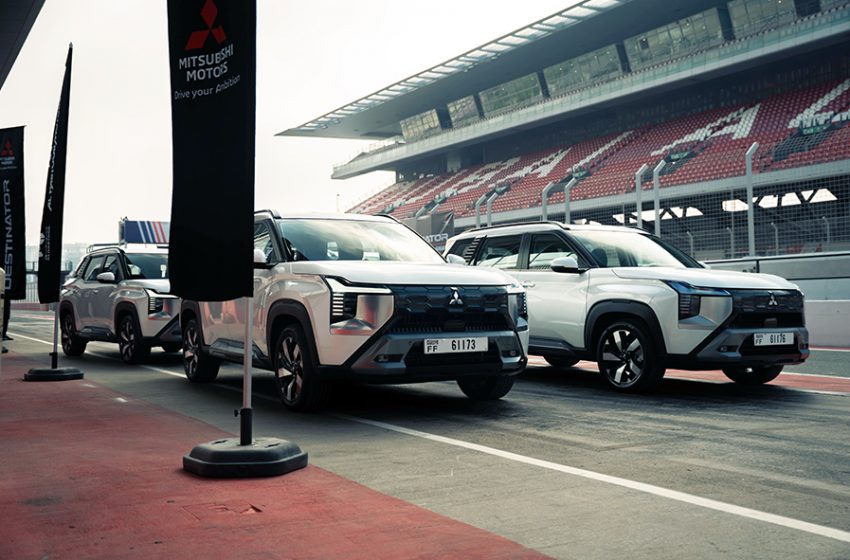 Al Habtoor Motors hosts exclusive Media and Influencer Test Drive Experience for the All-New Mitsubishi Destinator at Dubai Autodrome