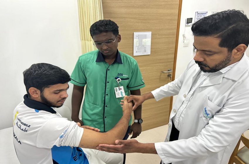  22-Year-Old Indian Construction Worker Recovers from Rare Arm Fracture at Aster Cedars Hospital, Jebel Ali