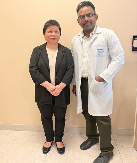  48-Year-Old Filipino Resident Treated for Rare and Complex Brain Tumor Involving Major Brain Vein at Aster Hospital Al Qusais