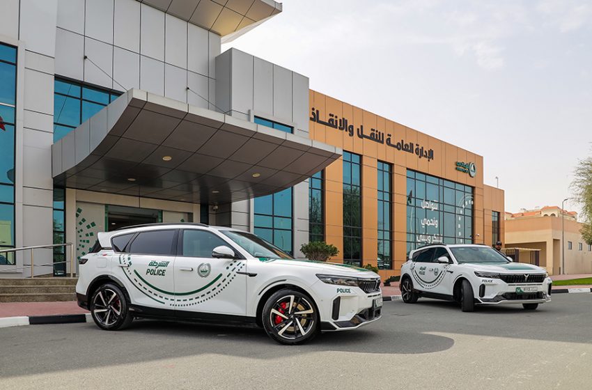  VOYAH FREE EREV Joins Dubai Police Patrol Fleet